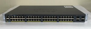 【埼玉発】【CISCO】Catalyst 2960-Xシリーズスイッチ　 WS-C2960X-48TS-L v03　★起動確認済★　(9-3355)