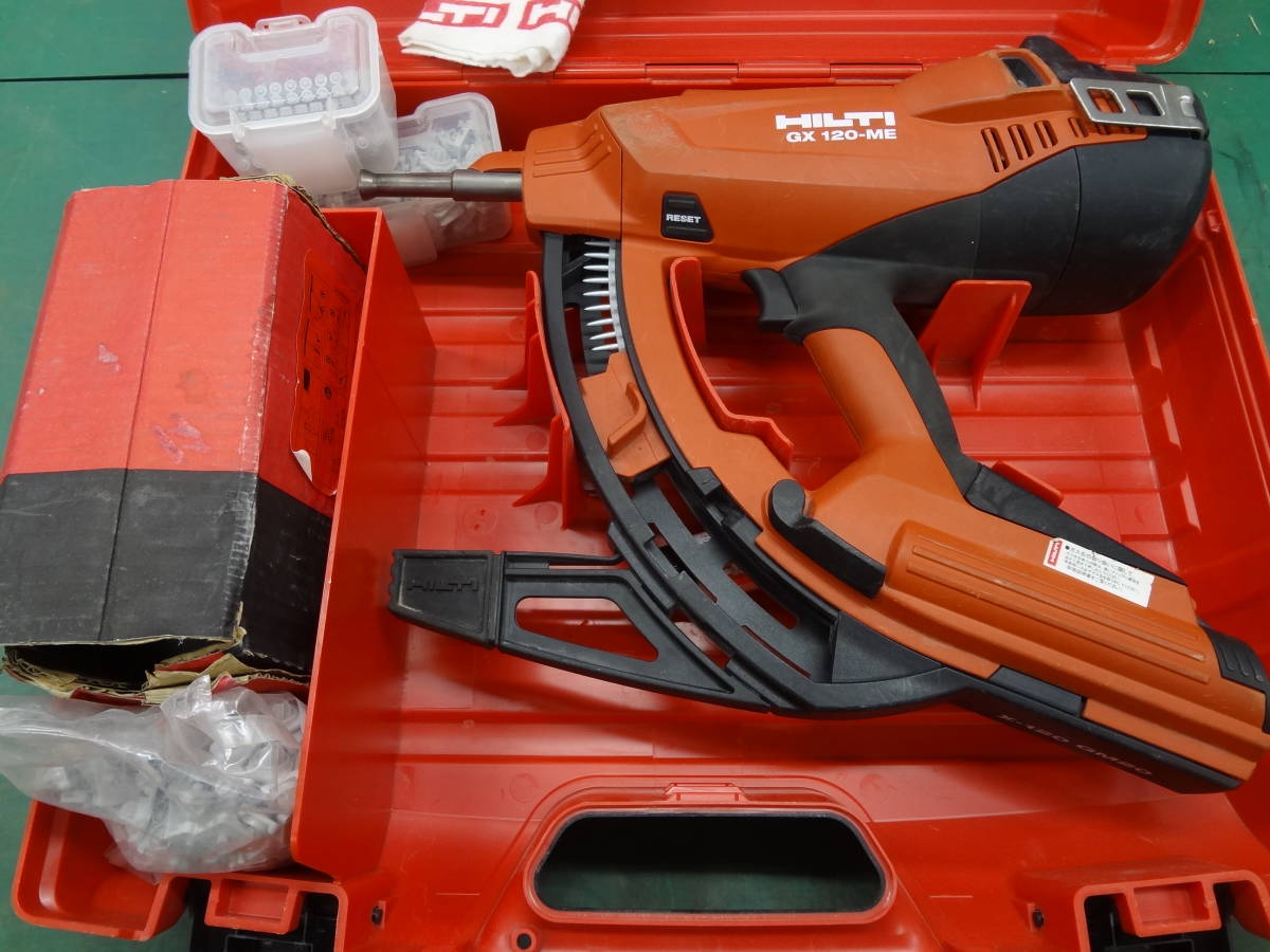 期間限定特価品 HILTI ヒルティ GX120-ME 電気 機械設備用 ガス式鋲打