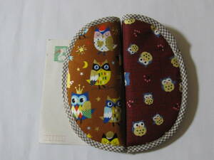  handmade glasses case pen pouch 2 point ... line .... pattern bird set quilt man and woman use cheap glasses hand made together possible love 