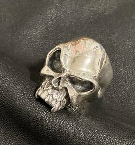  прекрасный товар *[ROYAL ORDER] обычная цена 86,900 ROCK N ROYAL Vampire Skull Silver Ring вампир Skull серебряное кольцо 14 номер SV925 Royal Order 