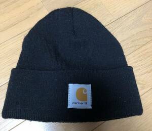 カーハート carhartt ニットキャップ 黒