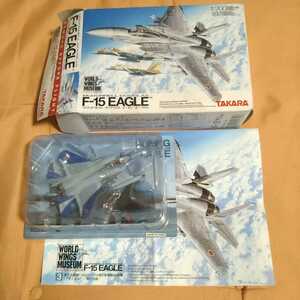  авиация собственный ..F-15 DJ Eagle полет ...063 серийный номер .... Kaiyodo Shokugan Takara world u ings Mu jiam1/200 размер 