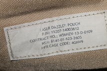 沖縄米軍実物 レア LASER DAZZLER POUCH タレット ガンナー用 コヨーテカラー ポーチ 中古 サバゲー用 普段使用など　　_画像4