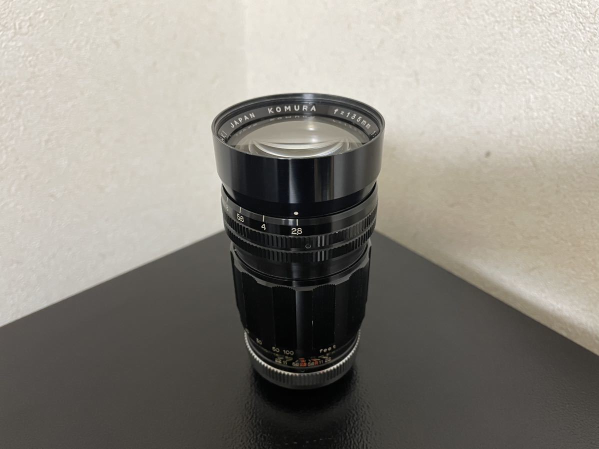 新製品情報も満載 希少 KOMURA 105mm F 2.8 L39レンズ en-dining.co.jp