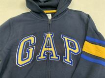 ■ＧＡＰ■新品■ロゴパーカー■１６０■紺■ネイビー■ギャップ■USAらしいデザイン■少し細身■人気のタイプ21●2-2_画像2