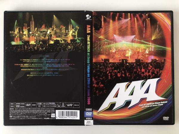 SALE/58%OFF】 AAA 2nd ATTACK at Zepp Tokyo on 29th of… AAA 2nd ATTACK at Zepp Tokyo on 29th of…