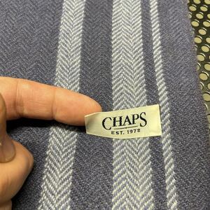 タグ取れ CHAPS ヘリンボーン マフラー チャップスラルフ Ralph Lauren