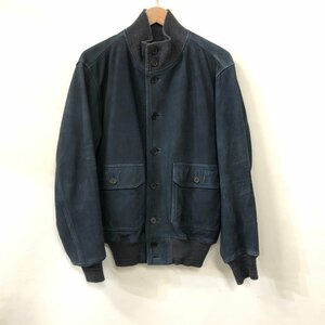 TEI【現状渡し品】 RRL INDIGO SUEDE JACKET ダブルアールエル スウェードインディゴ ラルフローレン サイズS 〈145-221110-TS-5-TEI〉