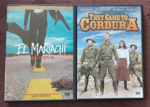 「エル・マリアッチ」 「コルドラへの道」 　　　　　中古 DVD　２本セット　 　 　 送料無料　　804