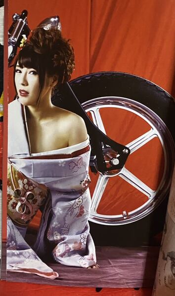☆ハーレーダビッドソンライフマガジンバイブズ 2019年 新年2月号 モデル ピンナップ 日向うみ(沙藤ユリ)