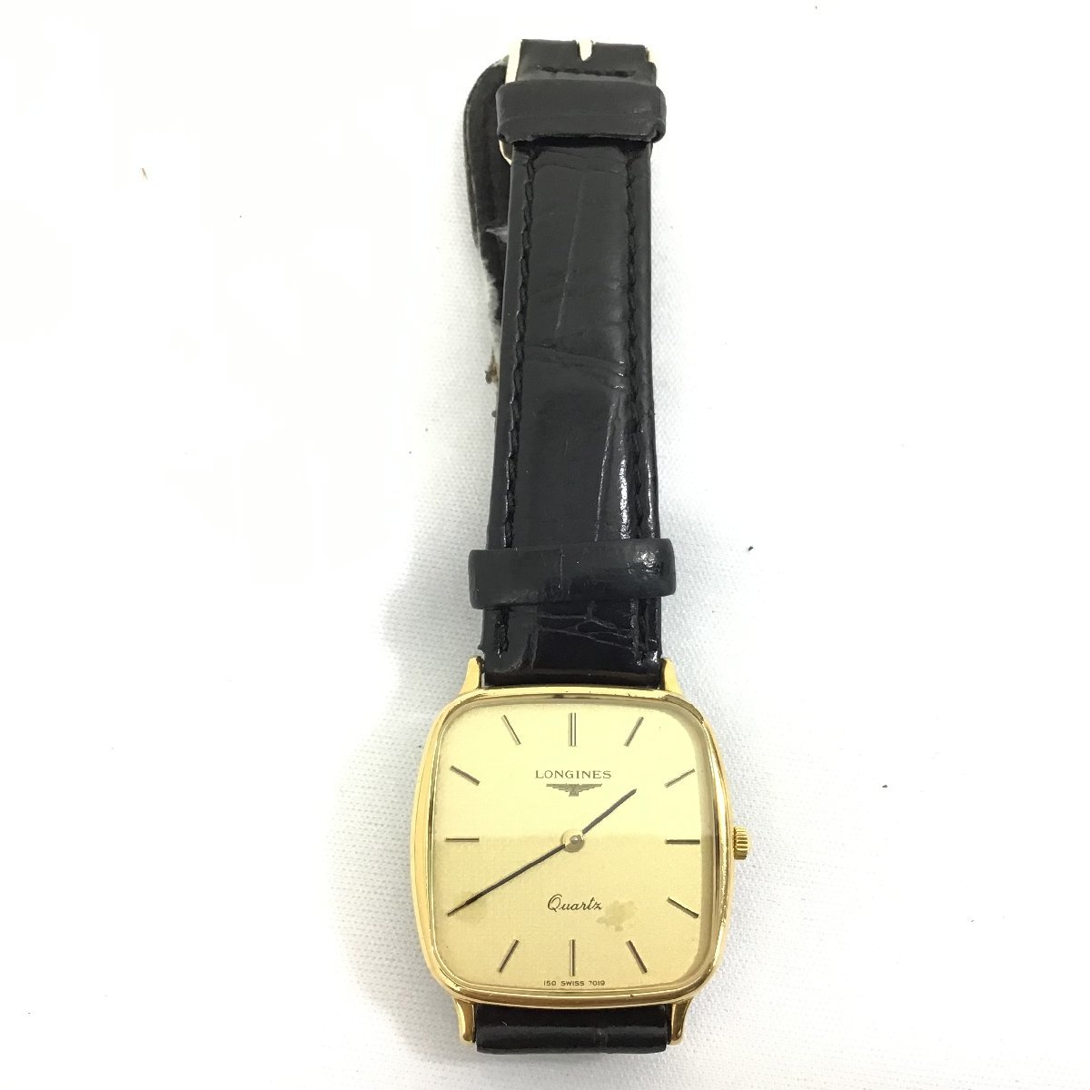 ロンジン☆LONGINES◇美品♪Qz○稼働良好♪メンズ腕時計□ヴィンテージ