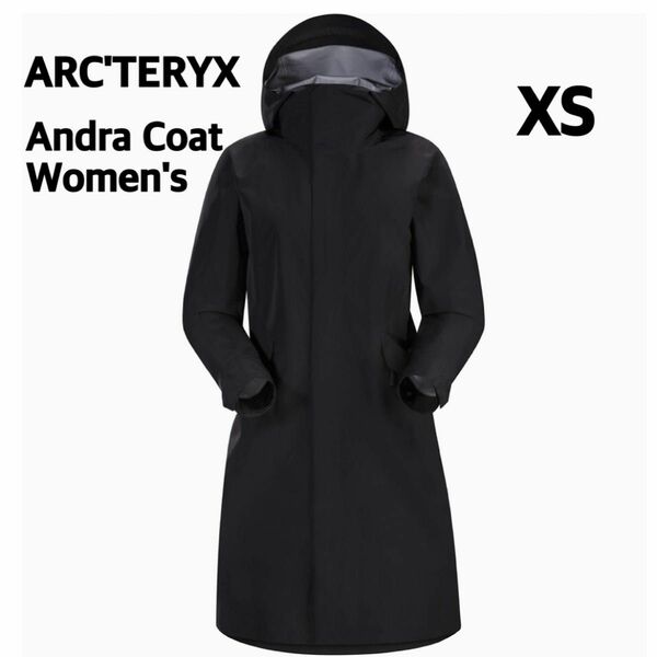 ARC'TERYXアークテリクス アンドラ コート ウィメンズ Andra Coat Wemens XS ブラック　レディース