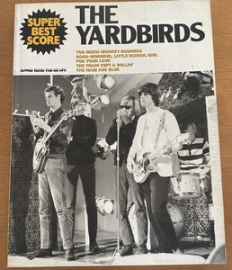 ★ Yardbirds ヤードバーズ スーパーベスト バンドスコア 楽譜 エリッククラプトン ジェフベック