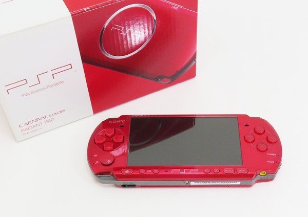 ヤフオク! -「psp-3000 ラディアントレッド」の落札相場・落札価格