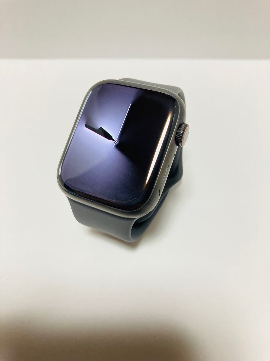 Apple Watch Series 7 45mm グラファイトステンレス ジャンク スマート