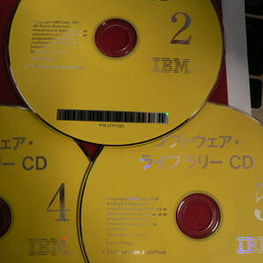 送料最安 180円 IBM97：IBM ThinkPad ソフトウェア・ライブラリー WindowsMe 対応CD-ROM kit 5枚組 （アプリ14本）未使用品の画像5