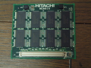 Стоимость доставки 120 иен MEM00: Hitachi Ранний ноутбук ПК память Hitachi Men816