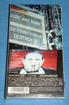 ☆VHS★未開封品●JUDY AND MARY「THE POWER STADIUM DESTROY '97」ライヴビデオ●_画像3