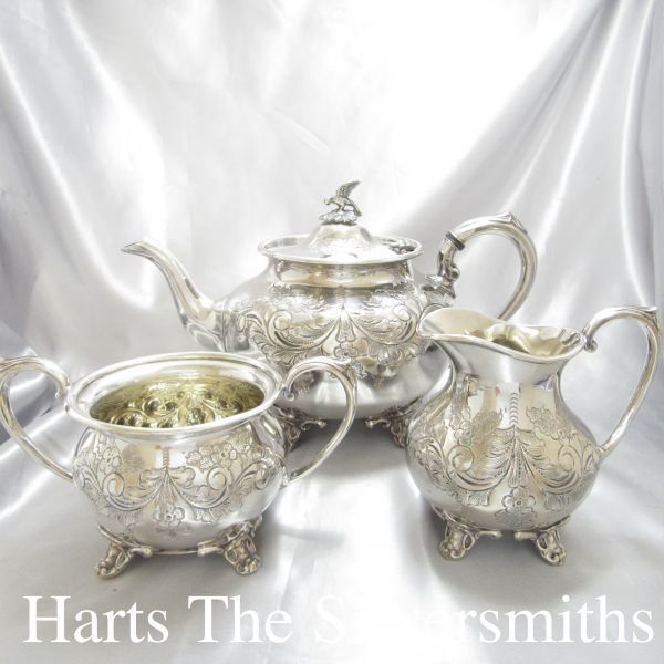 C H Hattersley エドワーディアンのティーセット 3点 食器