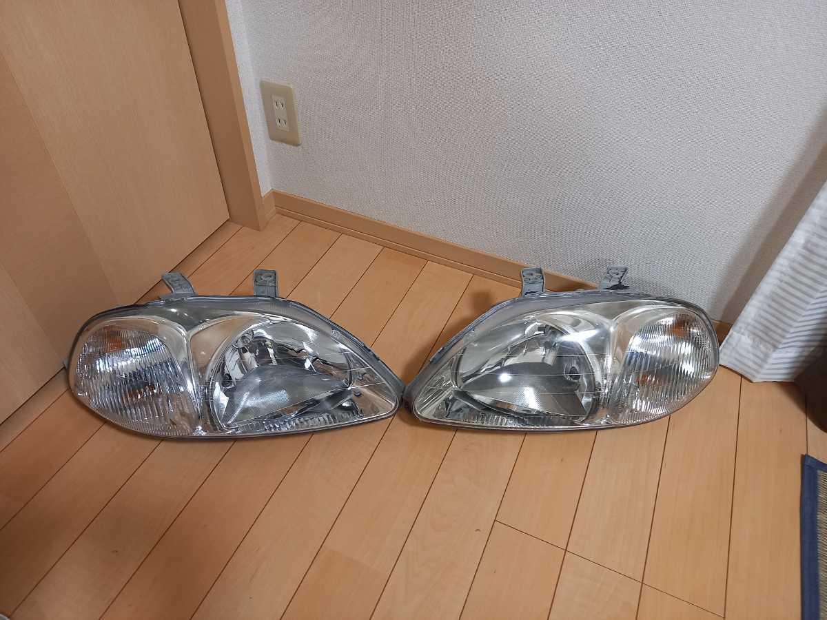 ホンダ 純正品 シビック タイプR EK9 EK3 EK4 後期 ヘッドライト