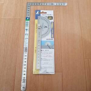 工具 シンワ 12325 30cm 差し金 プロトラクター 新品