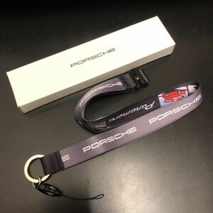 箱付き未使用★ポルシェ PORSCHE　ネックストラップ サングラスホルダー 純正　ノベルティ★非売品