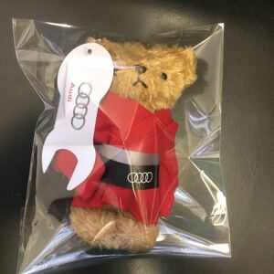 未使用★Audi アウディ　クマ　ベア　くま　キーホルダー　ぬいぐるみ　ノベルティ★着物　2