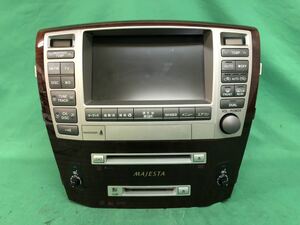 MY125 中古 トヨタ クラウン マジェスタ UZS186 後期 純正 PIONEER DENSO マルチモニター 86120-30E70 86430-30233 動作保証