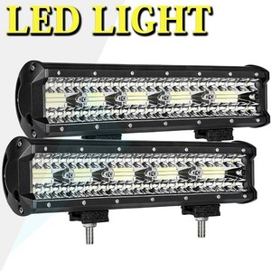 SM300W ジムニー ランクル 2個 12V/24V兼用 60000LM 600W 前照灯 15インチ 照明 LEDワークライト 作業灯 トラック _ホワイト 6500K_