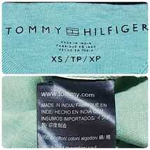 TOMMY HILFIGER トミーヒルフィガー　半袖Tシャツ　ライトブルー　サイズXS_画像3