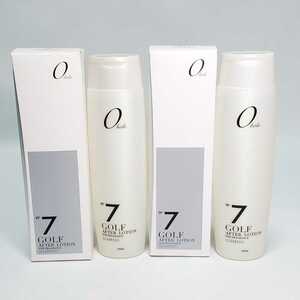  Zero hole Golf after lotion No.7 moist white fragrance free ( for whole body face lotion )200ml 2 pcs set unused goods 