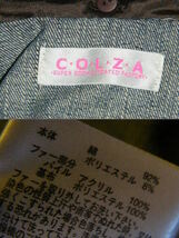 x品名x C・O・L・Z・A コルザ COLZA ジージャンGジャン 154～162 L 取り外し可能なファーと防寒イナー付き♪デニム ジャケット上着アウター_画像8