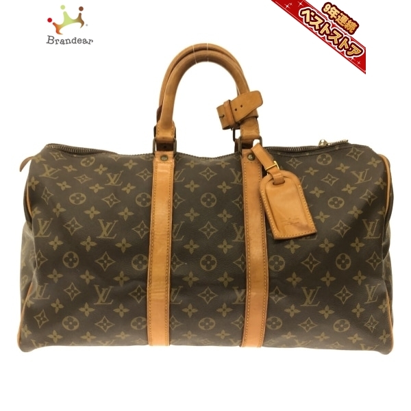 ヤフオク! -「louis vuitton ボストンバッグ モノグラム キーポル45 ...