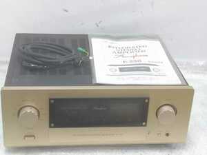 [ used pre-main amplifier instructions attaching ]Accuphase E-530