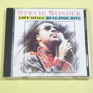 ◆CD　スティーヴィー・ワンダー　STEVIE WONDER / LOVE SONGS （20 CLASSIC HITS） US盤　ソウル