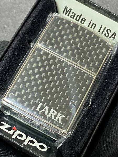 zippo ラーク カーボン 限定品 希少モデル 2012年製 LARK CARBON ケース 保証書付き