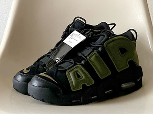 ナイキ｜NIKE AIR MORE UPTEMPO '96 *DH8011-001*【27cm】 エア モアアップテンポ ブラック ラフグリーン ピルグリム