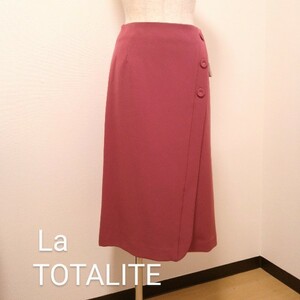  La Totalite юбка 36 розовый с биркой сделано в Японии La TOTALITE Bay круиз 