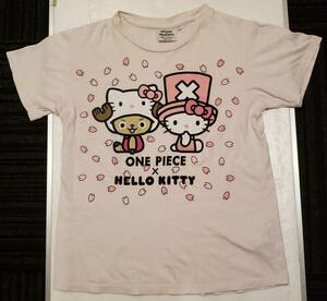 ONE PIECE × HELLO KITTY　コラボ Tシャツ 
