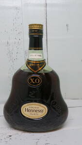 ☆GOL☆ヘネシーXO Hennessy ブランデー 金キャップ グリーンボトル ブランデー 箱なし 未開栓 ７００ml ４０％