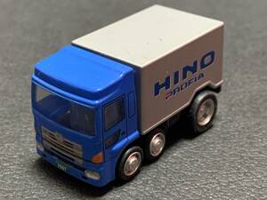  подлинная вещь старый Takara .... Choro Q грузовик коллекция saec Profia рассылка грузовик HINO PROFIA большой грузовик 