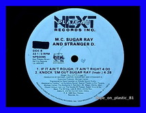 MC Sugar Ray & Stranger D / Knock 'Em Out Sugar Ray/45 King/プロモ/US Original/5点以上で送料無料、10点以上で10%割引!!!/12'_画像3