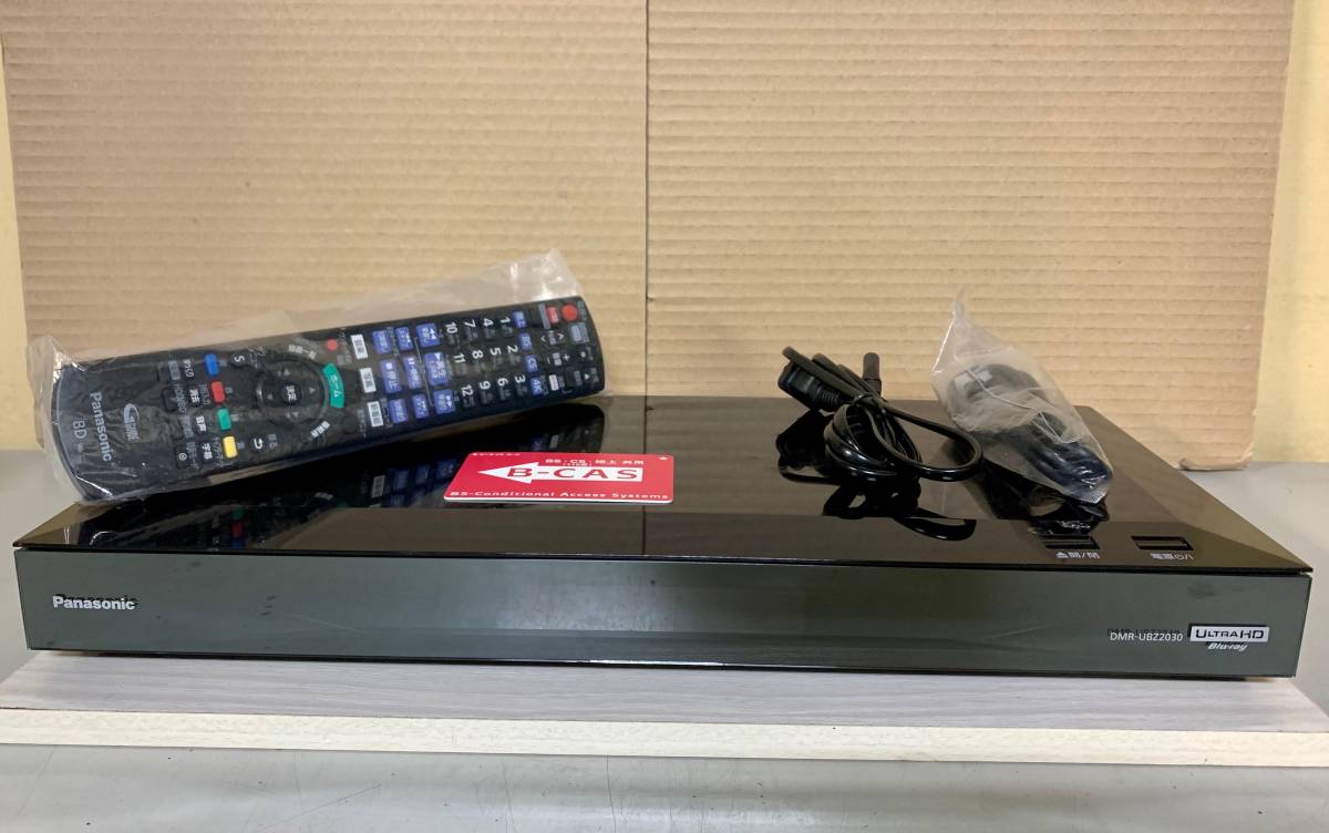 超ハイスペック!パナソニックDMR-UBZ2030ブルーレイレコーダー 家電
