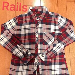 【Rails】ネルシャツ チェックシャツ　レディース