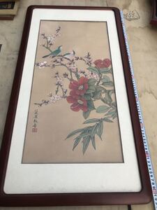 鶯、梅、椿を題材にした作品