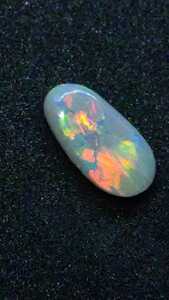 No.503 ブラックオパールルース 遊色効果 10月の誕生石 蛋白石 シリカ球 天然石ルース