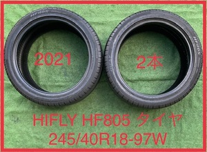 221124-04 HIFLY HF-805 ラジアルタイヤ２本