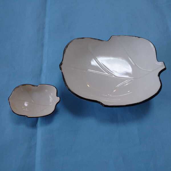 即決!刺身皿と醤油皿セット5点陶器磁気骨董アンティーク小皿中皿