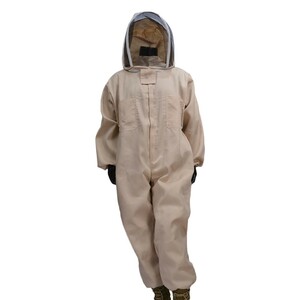  protective clothing against bee face guard attaching coveralls type [ L size ] bee protector szme chopsticks removal mowing . farm work white insecticide moth repellent 