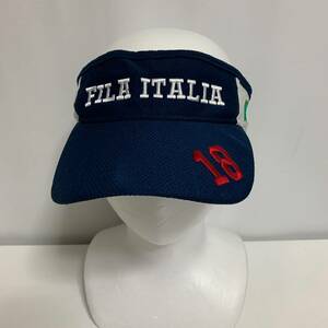 FILA GOLF ITALIA フィラゴルフ サンバイザー GOLF 帽子 キャップ